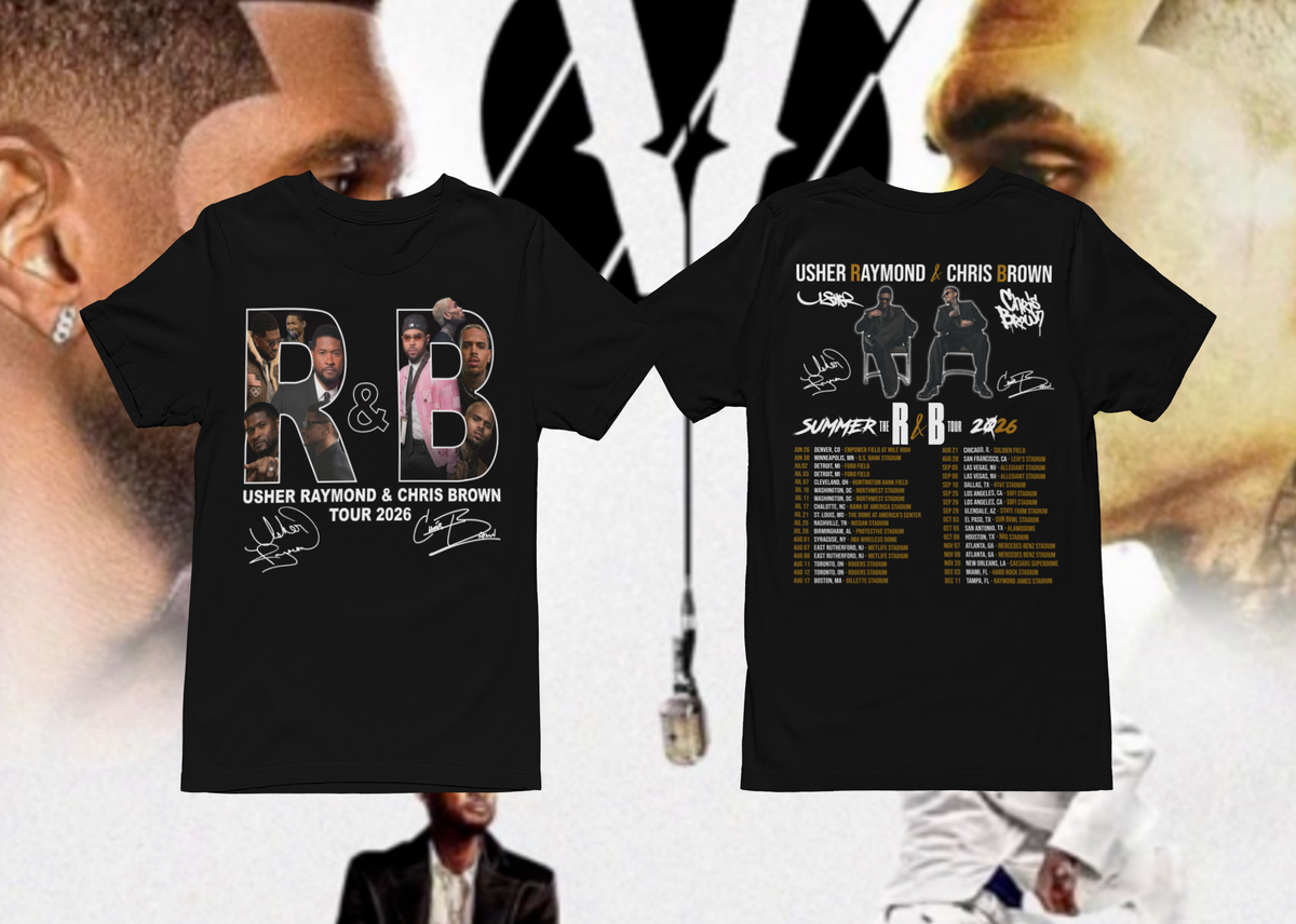 Breezy & Usher Fan Tour Tribute Tee