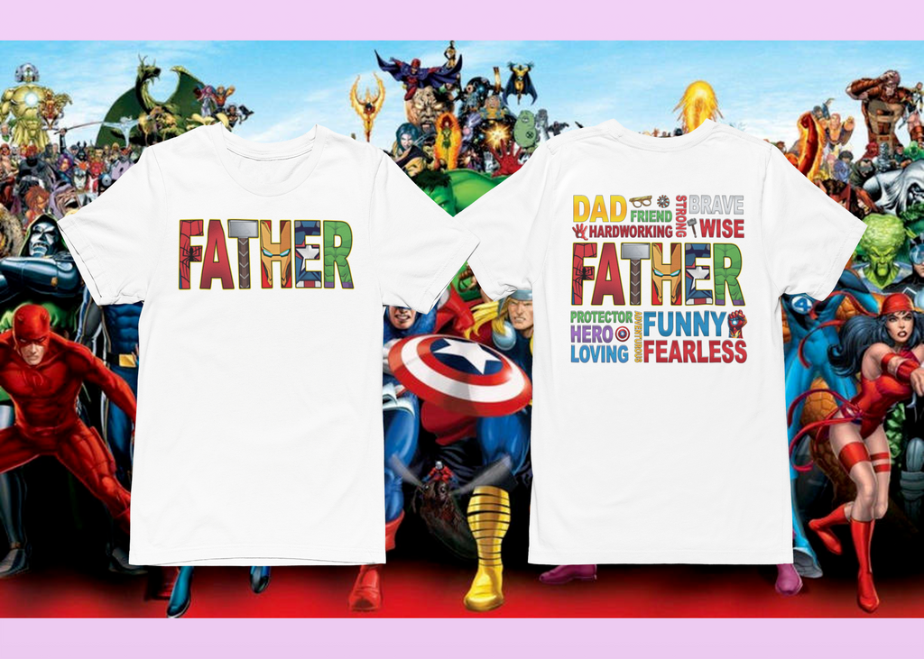 Father Avengers T-Shirt