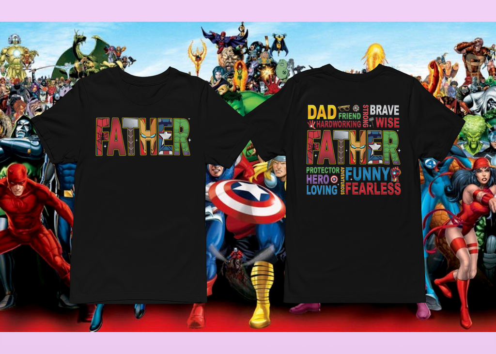 Father Avengers T-Shirt